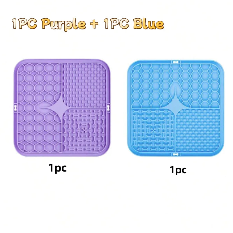 Silicone Mat Food Plate for Dogs and cats 