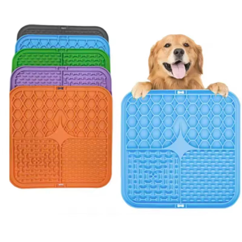 Silicone Mat Food Plate for Dogs and cats 