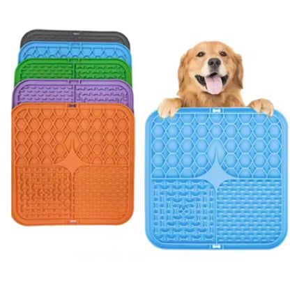 Silicone Mat Food Plate for Dogs and cats 