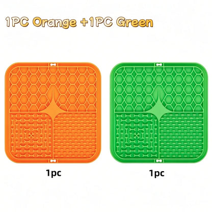 Silicone Mat Food Plate for Dogs and cats 