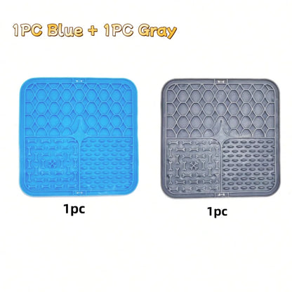 Silicone Mat Food Plate for Dogs and cats 